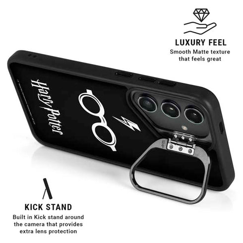 Wizarding World Harry Potter Scar and Glasses Galaxy S25 Kickstand Case